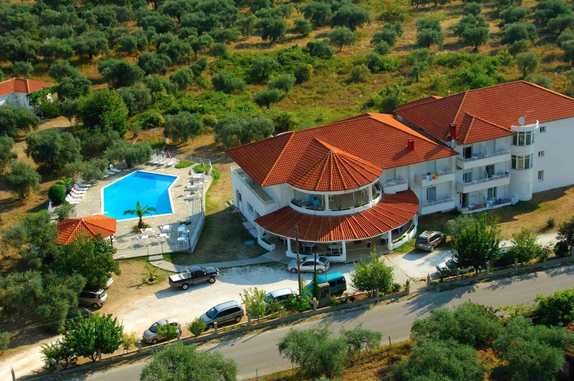 Achillion Hotel Skala Potamia  Extérieur photo